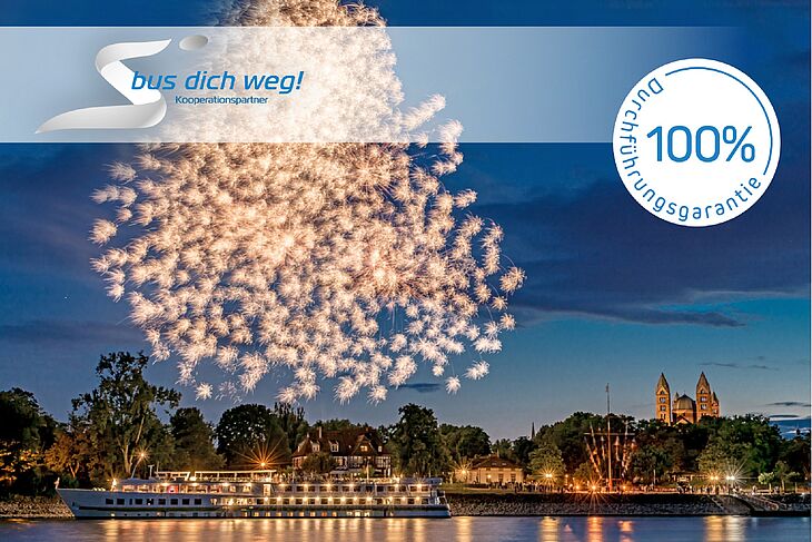 Bild 1: Rhein in Flammen