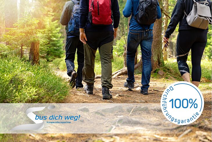 Bild 1: Wandern am Rennsteig