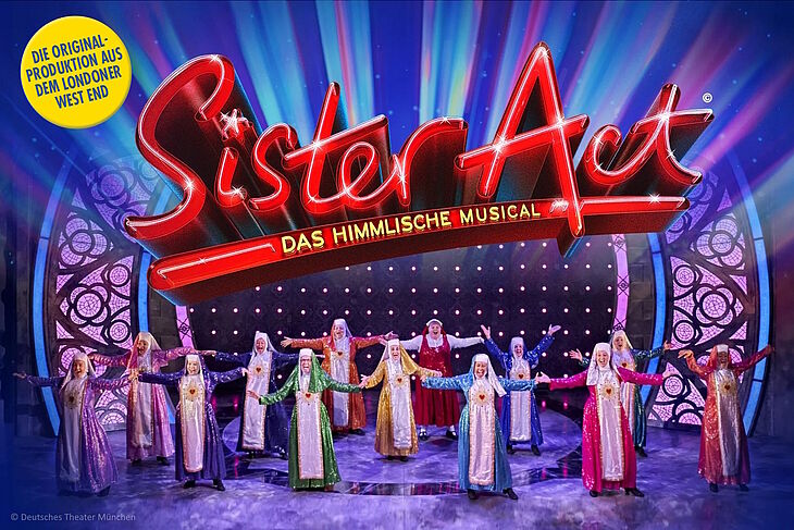 Bild 1: SISTER ACT - Das Musical im Deutschen Theater