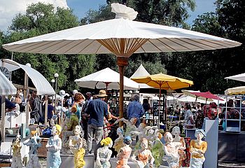Töpfermarkt in Dießen am Ammersee