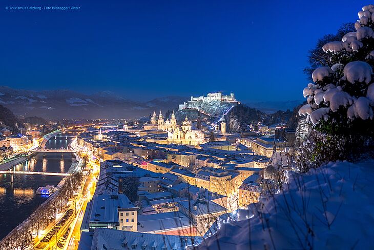 Bild 1: Prächtiger Weihnachtszauber in Salzburg und auf Schloss Hellbrunn