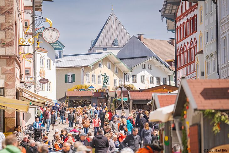 Bild 1: Ostermarkt in Bad Tölz