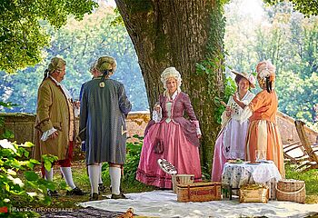 Brombachsee-Brunch und Barock-Tag im Privatgarten auf Schloss Dennenlohe